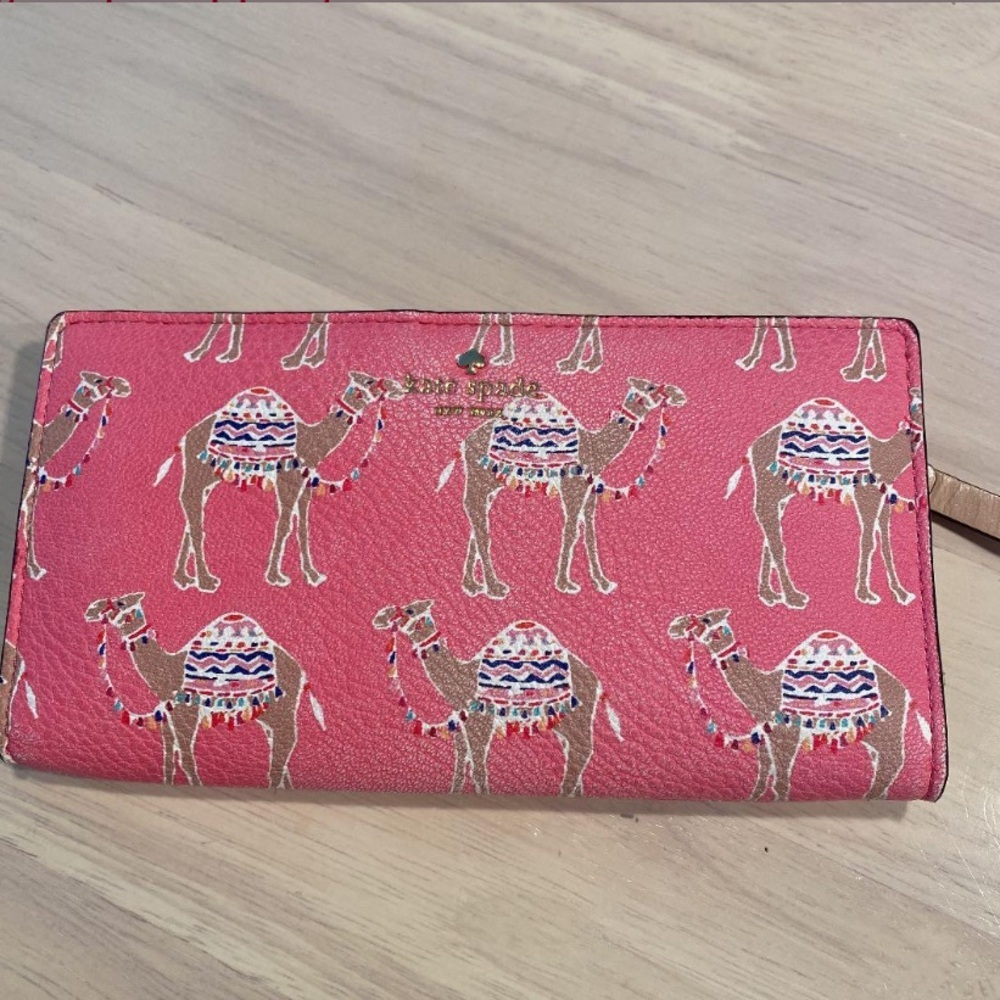 Kate Spade Camel Bifold Wallet